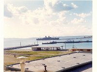 The Gordon docked at White Beach, Okinawa
